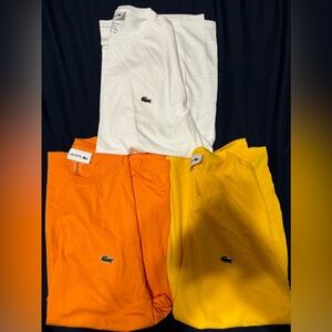 3 Lacoste large t shirts never worn